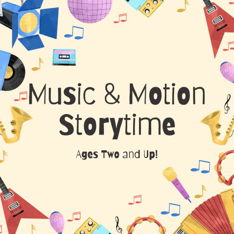 Music & Motion Storytime with instruments 