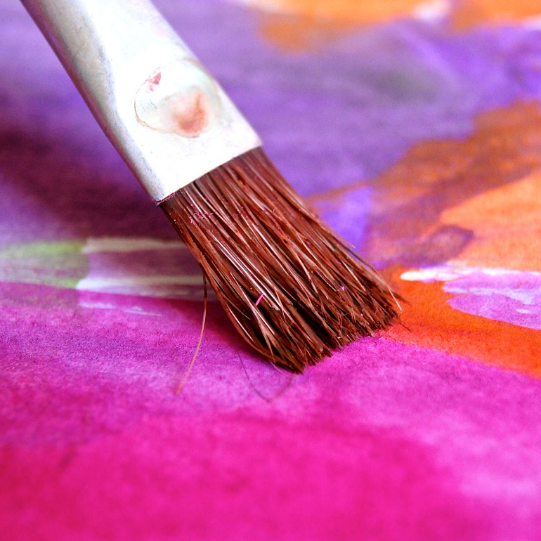 A paint brush