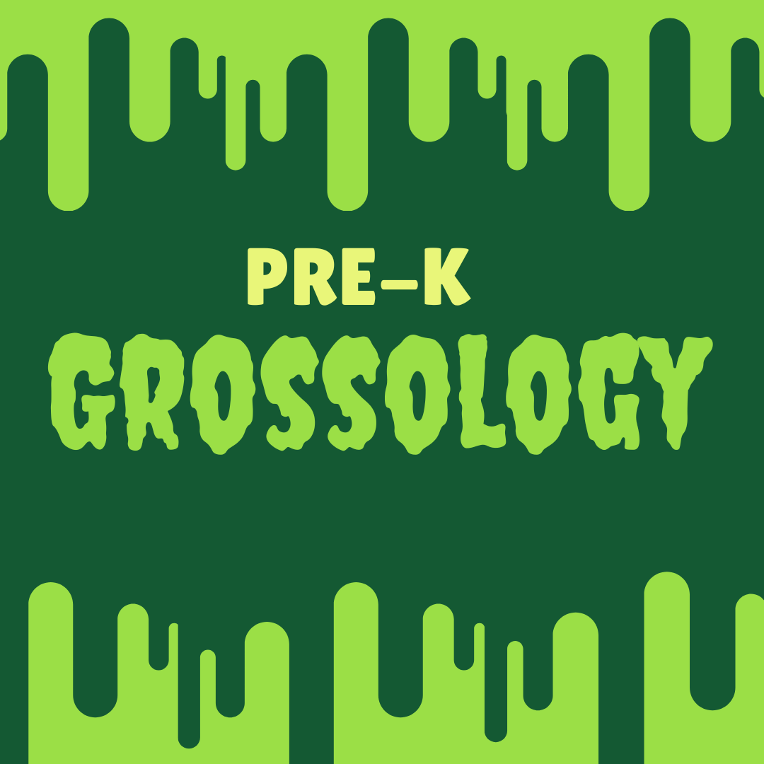 Pre-K Grossology with slime dripping down